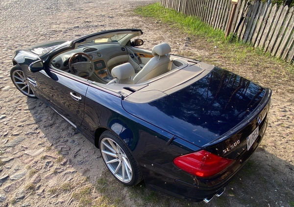 Mercedes-Benz SL cena 47990 przebieg: 154000, rok produkcji 2003 z Białystok małe 781